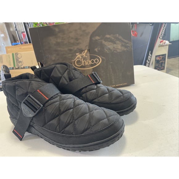 Chaco Men's Black Ramble Puff Shoe Black Size 13 NWOT JCH107471 - Picture 1 of 7